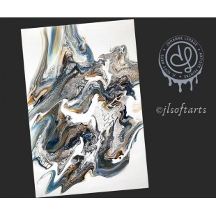 Coulée maritime - Reproduction HD sur toile - 36...