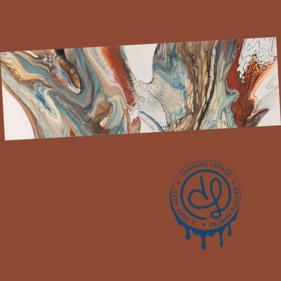 Remous terrestre - Reproduction HD sur toile - 30...