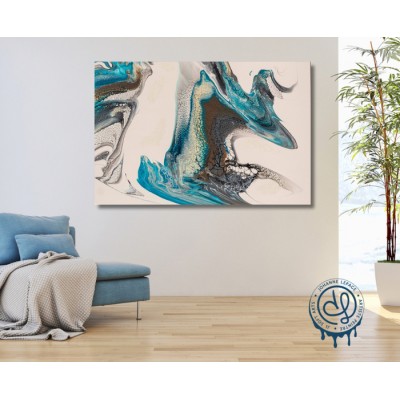 Intrusion de l'âme - Reproduction HD sur toile - 12 x 18