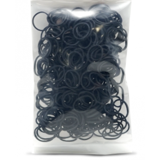 Paquet d'elastique noir (400)