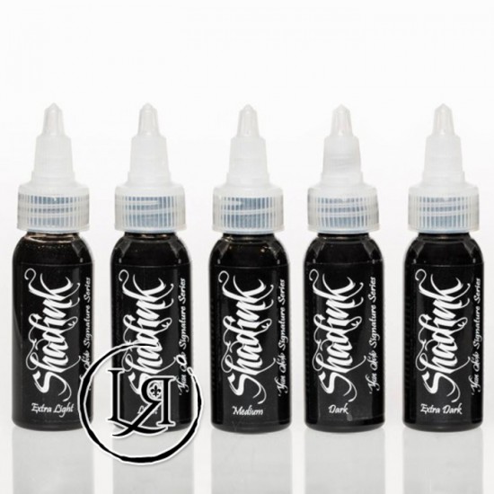 Shadink Ensemble Complet de Dégradé 1oz Signature Séries 