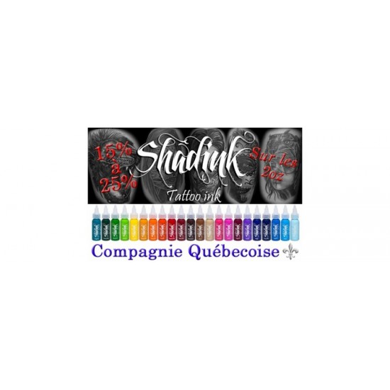 Shadink Couleur Sélection 2oz Ensemble complet 