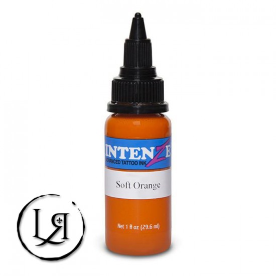 INT005-01 - Soft Orange 1oz Tattoo Ink