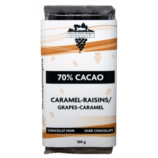 Tablette de chocolat noir 70% cacao