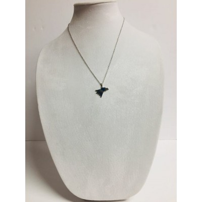 Collier Aigle bleu