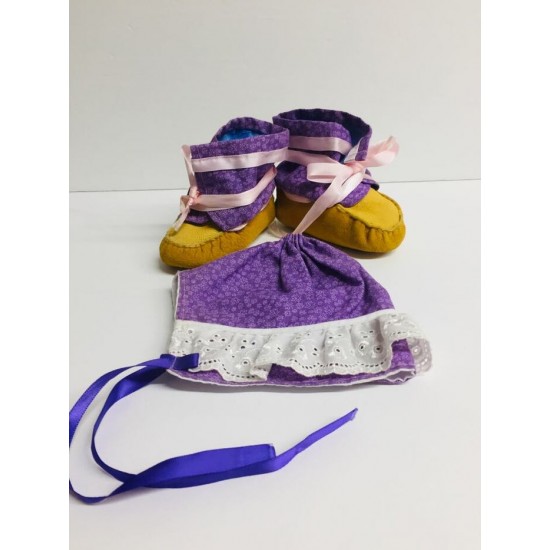  Mocassins et chapeau amérindien pour Bébé