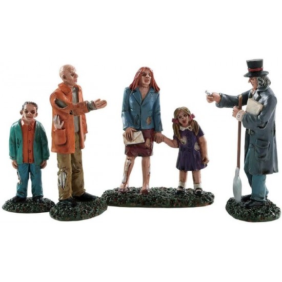 Figurines Achat maison par famille de zombie #...