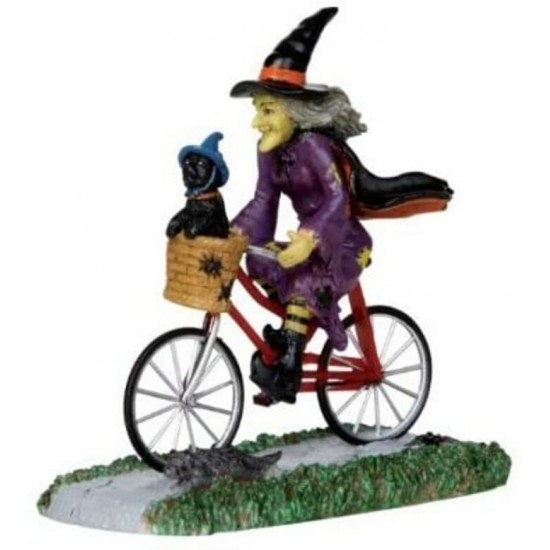 Figurines Sorcière en vélo # 32109