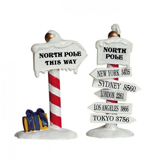 Accessoire Panneau de direction pôle nord # 64455