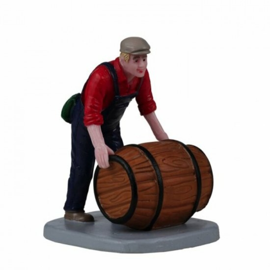 Figurines Barman roulant baril de vin # 22140