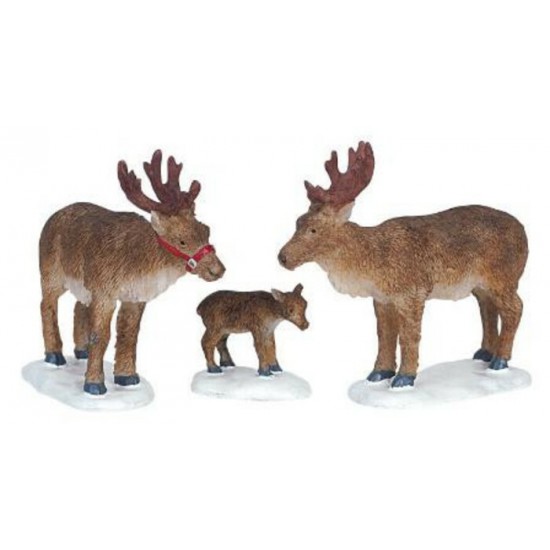 Figurines Famille de renne # 62242