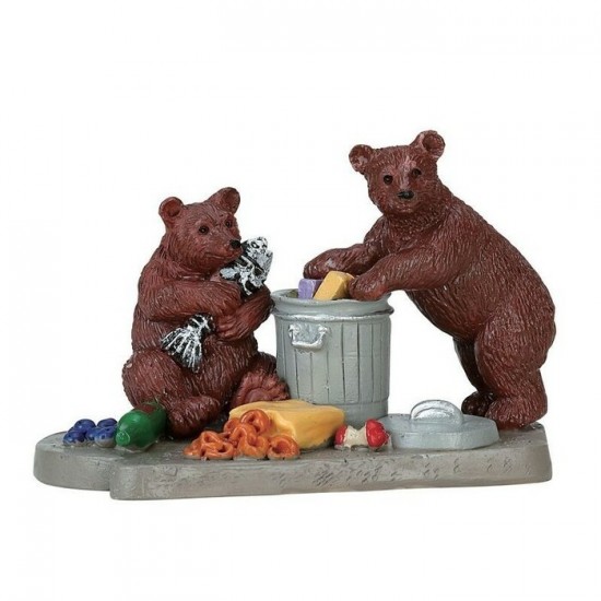 Figurines Buffet pour ours dans les poubelles # 72522