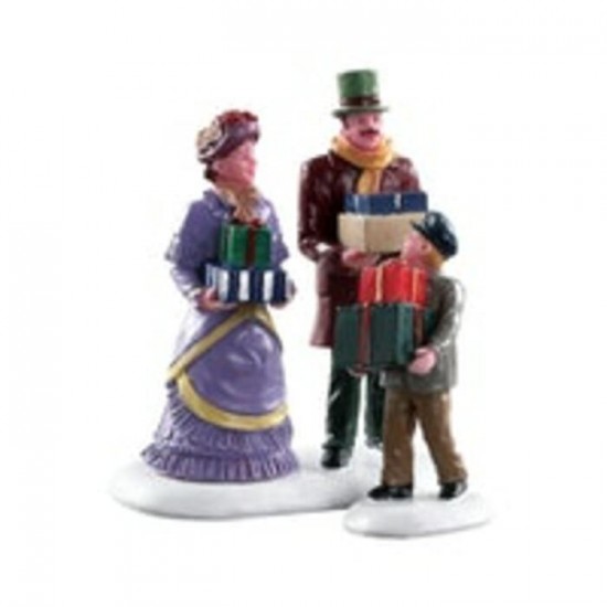 Figurines Famille prenant une marche # 82605 