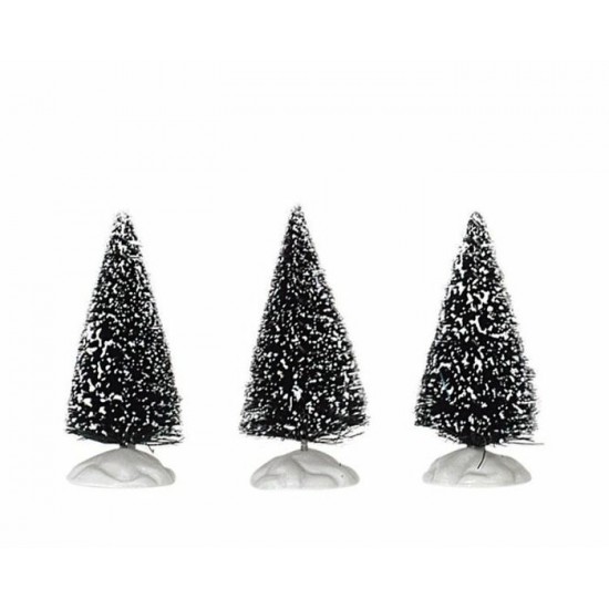 Arbre Sapin de poils de soie 3 mini arbre 2 1/2 pouces # 04763  