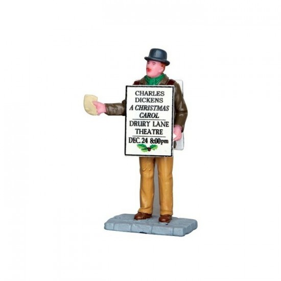 Figurines Homme Sandwich avec publicité # 42258 