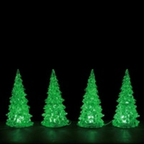Arbre crystale illuminée 3 couleur # 94518
