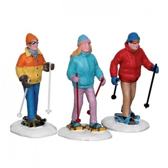 Figurines Marcheurs en raquettes # 22033