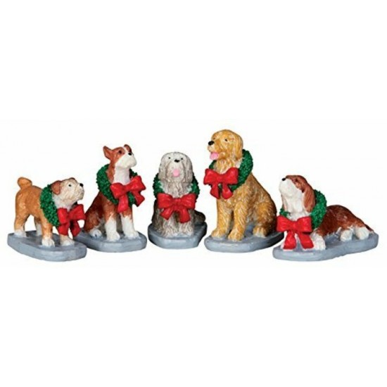 Figurines Chien de Noël # 32138