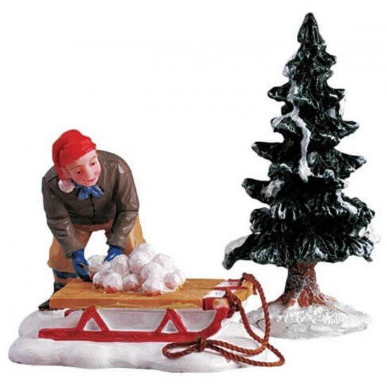 Figurines Prêt pour une bataille de boule de neige  # 52025