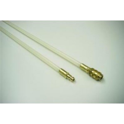 Tige 5'  Flexible 1/4'' Blanche