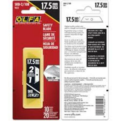 Lame de couteau de sécurité SKB-2/10B (10 lames)...