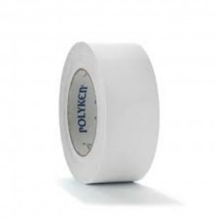 Ruban plastique (polyéthylène) blanc  2'' ...