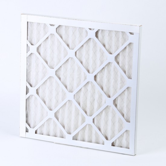 Filtre plissé blanc 24x24x1