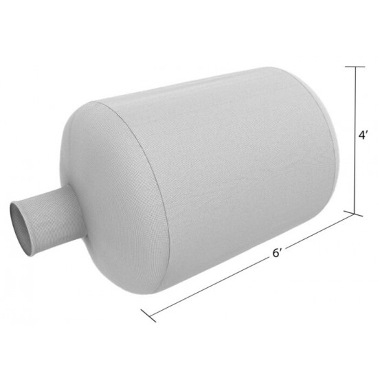 SAC A DÉCHET SOUS-VIDE POUR L’ENLÈVEMENT D'ISOLANT /  ROBUSTE / BLANC (ASC)
