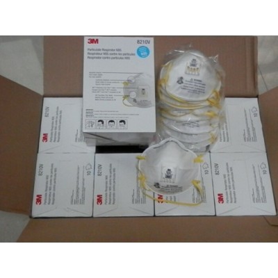 3M 8210V N95  Respirateurs contre les particules 