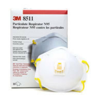 3M 8511 N95 Respirateurs contre les particules