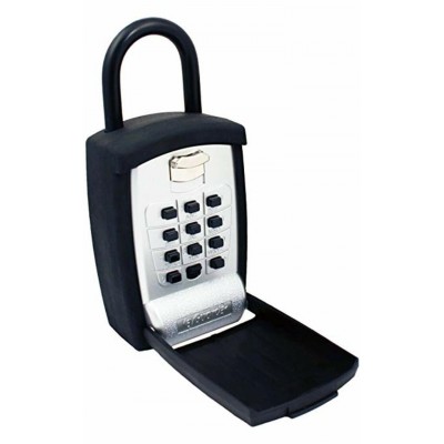 Cadenas ''cache-clé'' avec porte et bouton...