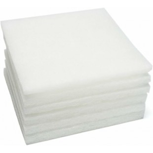 Filtre média blanc en polyester 16x16