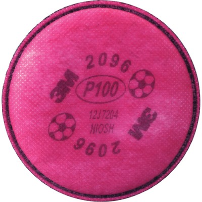 3M 2096 Filtres P100 pour respirateurs