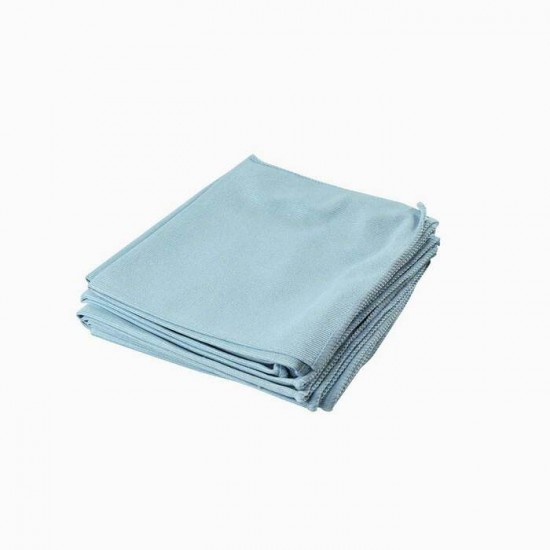 Linge microfibre Bleu pour vitre  (pqt 25)