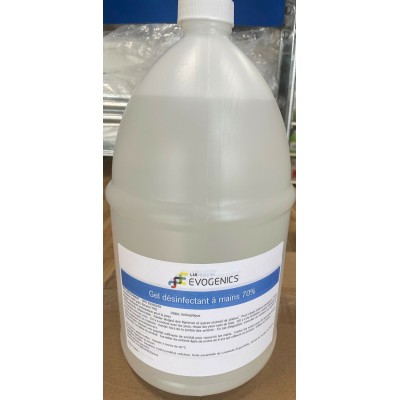 GEL Désinfectant à main  (70% alcool) avec...