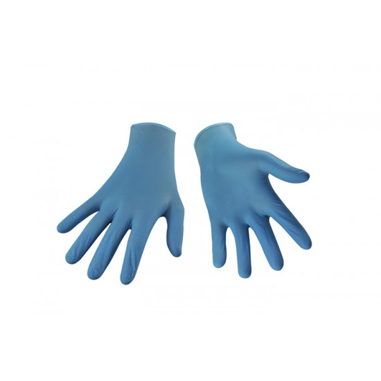 Gant jetable en nitrile 4.5 mil sans poudre (bte...