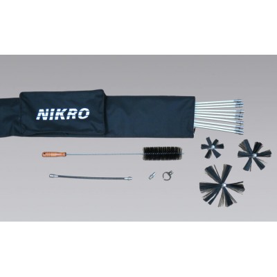 Systeme de brosse rotative Deluxe pour conduit de...