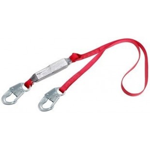 3M PROTECTA Longe PRO à amortisseur de choc, 6' ,...