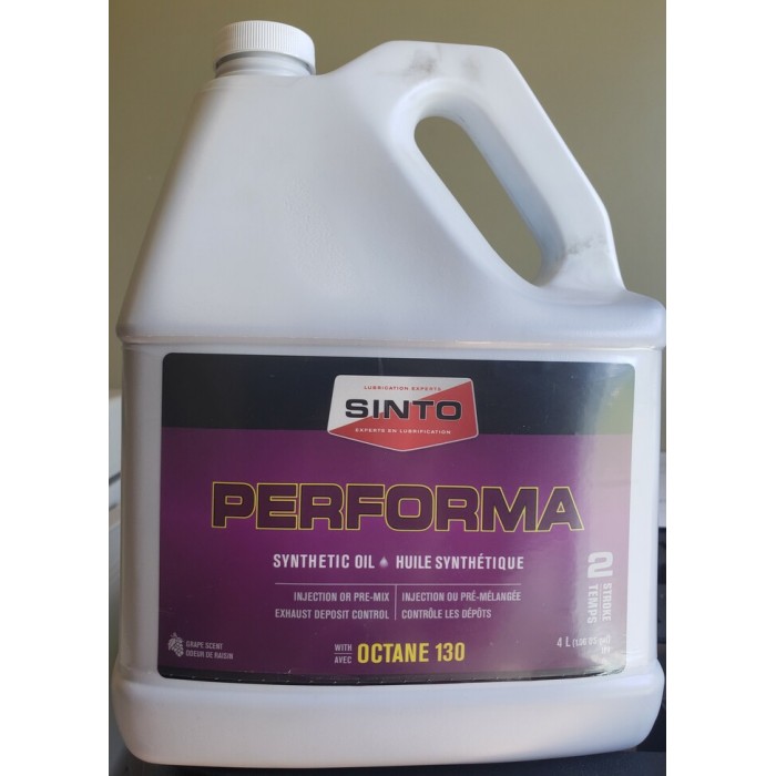 Sinto PERFORMA synthétique moteurs 2-temps - 200ml - Marina Valleyfield
