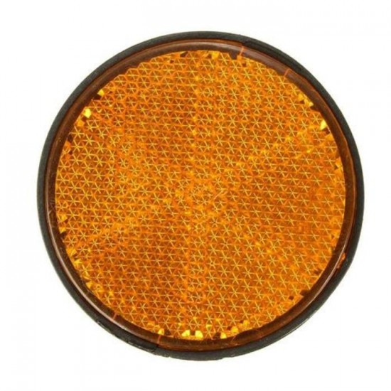 Scooter Reflector Circle Red