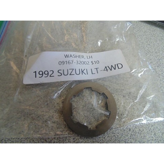 1992 SUZUKI LT-4WD WASHER LH 09167-32002