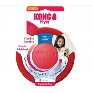 FRISBEE ROUGE EN CAOUTCHOUC LARGE