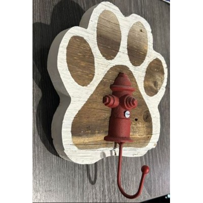 PLAQUE MURALE AVEC CROCHET BORNE FONTAINE