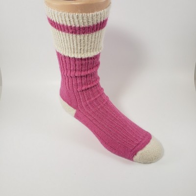 Bas d'alpaga style tradition gris, rose ou denim