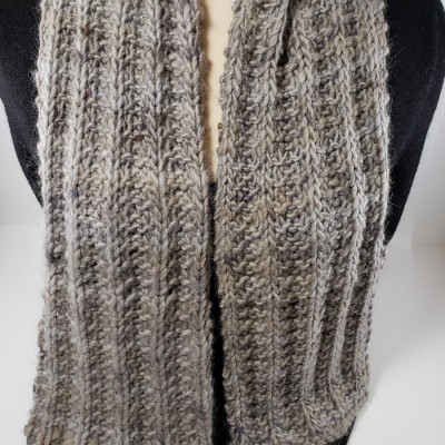 Foulard - teintes de gris