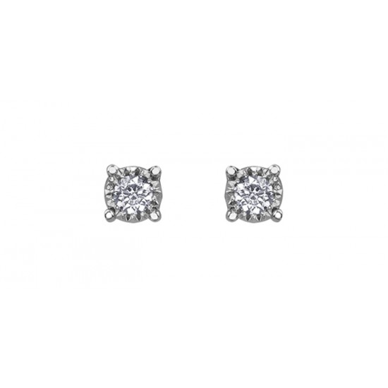 Boucles d'oreilles à diamants DX813W05