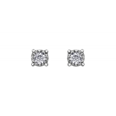 Boucles d'oreilles à diamants DX813W15