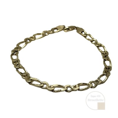 Bracelet pour femme en or jaune 10K (1-5497)