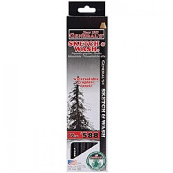 General Pencil, Sketch Wash #588 Graphite... General Pencil, Sketch Wash #588 Graphite...
