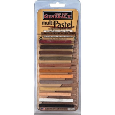 General Pencil, General Multi Pastel 12 Couleurs...